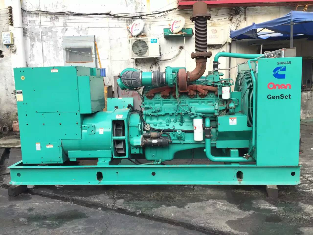 京山租赁发电机-柴油发电机不正常冒烟的原因